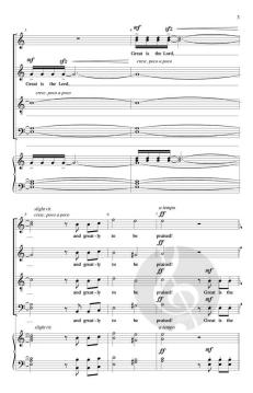 Great Is The Lord (Rosephanye Powell) 