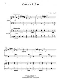 Accent On Two Pianos von William Gillock 