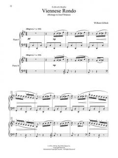 Accent On Two Pianos von William Gillock 