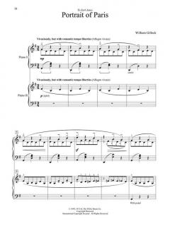 Accent On Two Pianos von William Gillock 