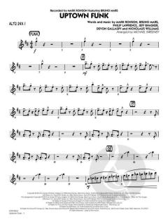 Uptown Funk von B. Mars 