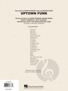 Uptown Funk von B. Mars 