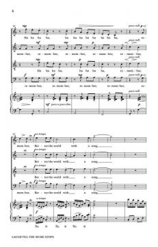 Laugh Till The Music Stops (Kirke Mechem) 