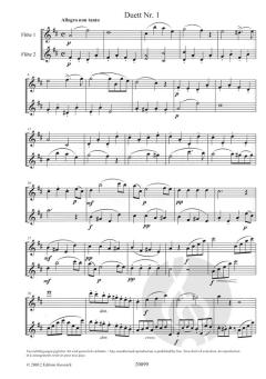 12 kleine Flötenduette op. 55 - Band 1 (Nr. 1-3) von Eugene Walckiers im Alle Noten Shop kaufen