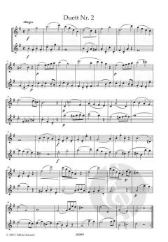 12 kleine Flötenduette op. 55 - Band 1 (Nr. 1-3) von Eugene Walckiers im Alle Noten Shop kaufen