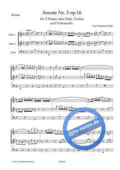 Trio Nr. 3 op 16 (Carl Friedrich Abel) 