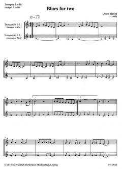 Trompetenspaß von Günter Frölich für 2 Trompeten im Alle Noten Shop kaufen