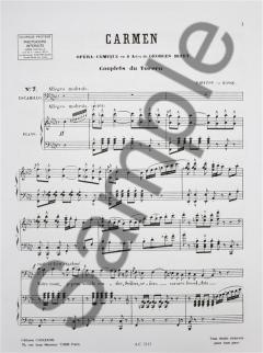 Carmen - No. 7 Chanson Du Toréador von Georges Bizet 