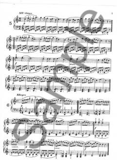 Les Cinq Doigts - 24 Exercices von Carl Czerny 