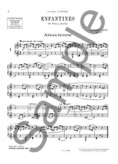 Enfantines von Lazarre Levy 