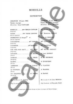 Mireille von Charles Gounod 