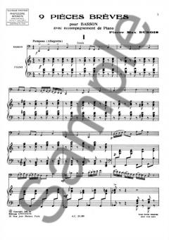 Neuf Pièces Brèves (Pierre Max Dubois) 