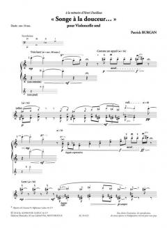 Songe à la Douceur von Patrick Burgan 