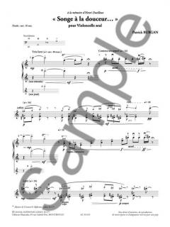 Songe à la Douceur von Patrick Burgan 