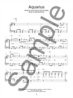 Hair: The Musical (Easy Piano) von Galt MacDermot 