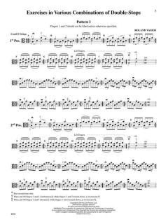 Exercises For The Viola In Various Combinations Of Double Stops von Roland Vamos im Alle Noten Shop kaufen