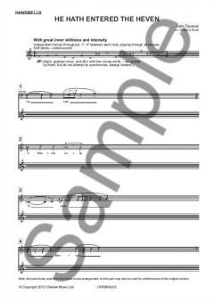 He Hath Entered The Heven (John Tavener) 