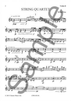 String Quartet von Brian Elias 