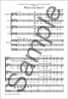 James Whitbourn: Were You There? (James Whitbourn) 