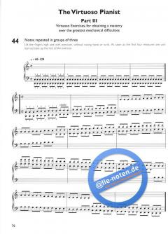 The Virtuoso Pianist in Sixty Exercises von Charles-Louis Hanon 