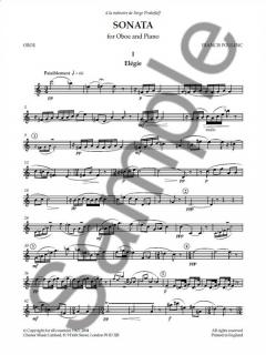 Sonata For Oboe And Piano von Francis Poulenc im Alle Noten Shop kaufen - CH83567