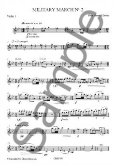 Military March No. 2 von Peter Maxwell Davies 