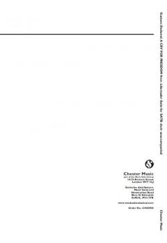 A Cry for Freedom (from Libertador Suite) 