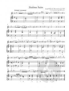 6 Suiten op. 35 Band II: Suiten 4-6 (Joseph Bodin de Boismortier) 