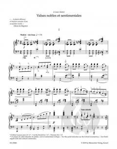 Valses nobles et sentimentales von Maurice Ravel für Klavier im Alle Noten Shop kaufen
