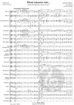 Einst träumte mir ... (Johann Strauss (Sohn)) 