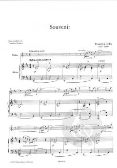 Souvenir von Franz Drdla 