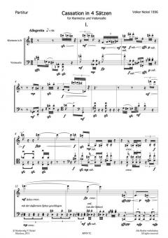 Cassation in 4 Sätzen (Volker Nickel) 