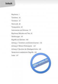 Musiktheorie kurz gefasst: Allgemeine Musiklehre von Julia Winterson im Alle Noten Shop kaufen