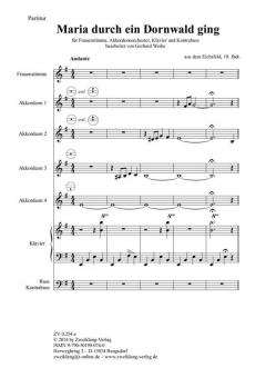Maria durch ein Dornwald ging 
