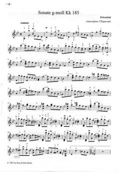 Sonaten von Domenico Scarlatti 