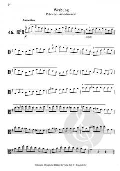 Melodische Etüden für Viola Band 2 von Ramin Entezami im Alle Noten Shop kaufen
