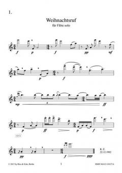 Lebensmusik für Tasteninstrument von Ruth Zechlin 