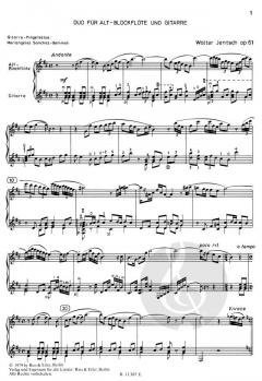 Duo op. 61 (Walter Jentsch) 