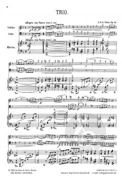 Klavier-Trio d-Moll op. 15 (Louise Adolpha Le Beau) 