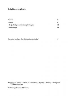 Ouvertüre zur Oper 'Der Königssohn aus Ithaka' von Franz Anton Hoffmeister 