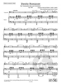 2. Romanze op. 255 von Johann Strauss (Vater) für Violoncello und Orchester im Alle Noten Shop kaufen