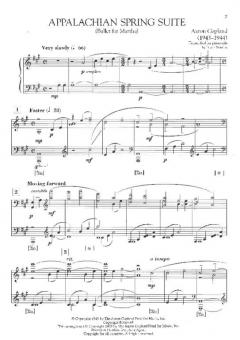 Transcriptions for Solo Piano von Aaron Copland 