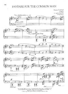 Transcriptions for Solo Piano von Aaron Copland 