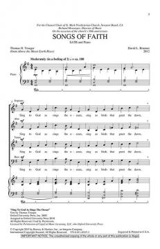 Songs Of Faith (David L. Brunner) 