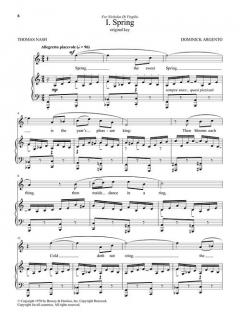 Six Elizabethan Songs von Dominick Argento 