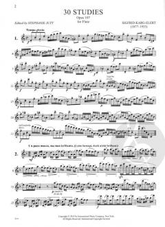 30 Studies Op. 107 von Sigfrid Karg-Elert 