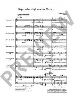Bayerisch-babylonischer Marsch von Jörg Widmann 