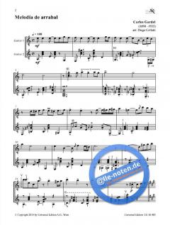 Tango Guitar Duets von Carlos Gardel 