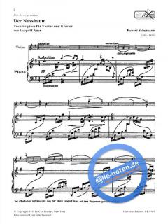 Der Nussbaum von Robert Schumann 