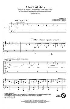 Advent Alleluia von Pavel Tschesnokoff 